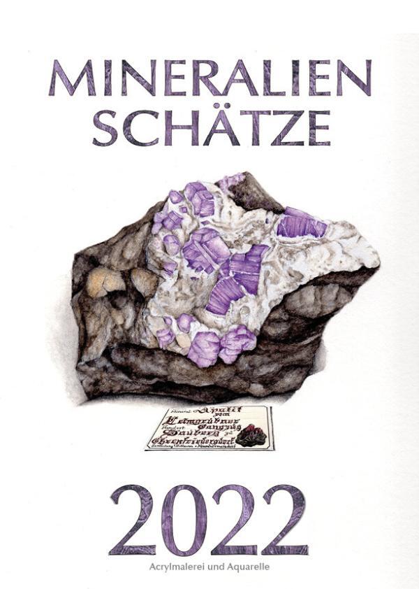 Kalender Mineralienschätze 2022 Titelbild